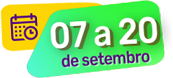 Promoção de 07 a 20 de setembro
